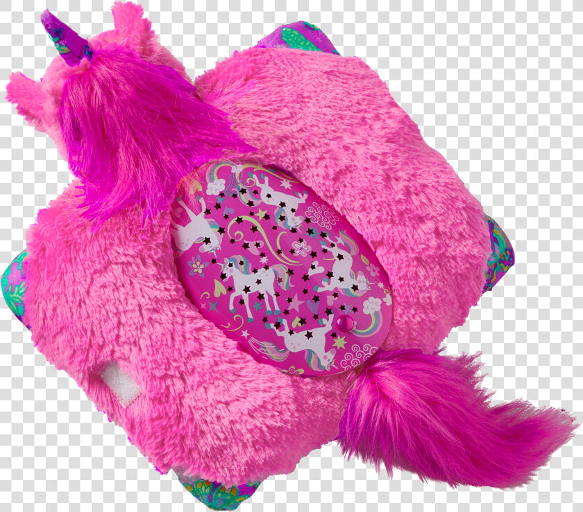 Pillow Pets Colorful Pink Unicorn Sleeptime Lite Top   Fish  HD Png DownloadTransparent PNG