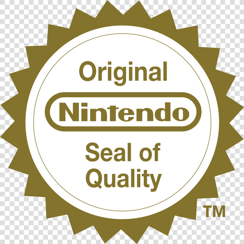 Original Nintendo Seal Of Quality Emblem   Nintendo Seal Of Quality Png  Transparent PngTransparent PNG