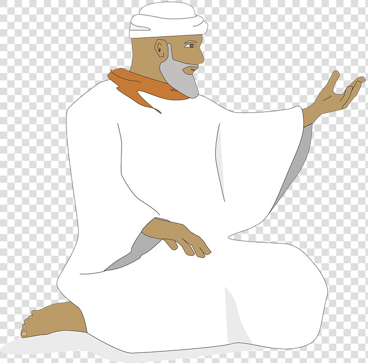 Man  Wisdom  Spirituality  Islam  Muslim  Arab  Person   Illustration  HD Png DownloadTransparent PNG