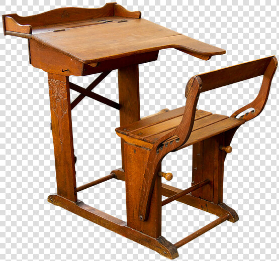 School  Schulbank  Isolated  Old  Nostalgia  Bag  Table   Outdoor Table  HD Png DownloadTransparent PNG