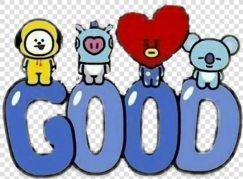  bt21  chimmy  jimin  mang  jhope  koya  rm  bts  army   Good Bt21  HD Png DownloadTransparent PNG