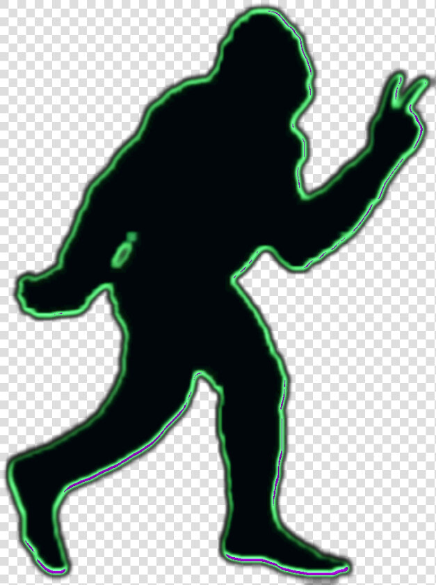  bigfoot  sticker  peacesign  peace  hippy   Illustration  HD Png DownloadTransparent PNG