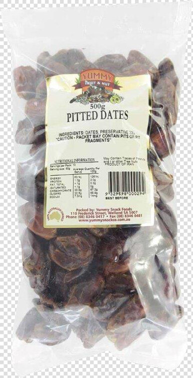 Dates Pitted   Dates Packet  HD Png DownloadTransparent PNG