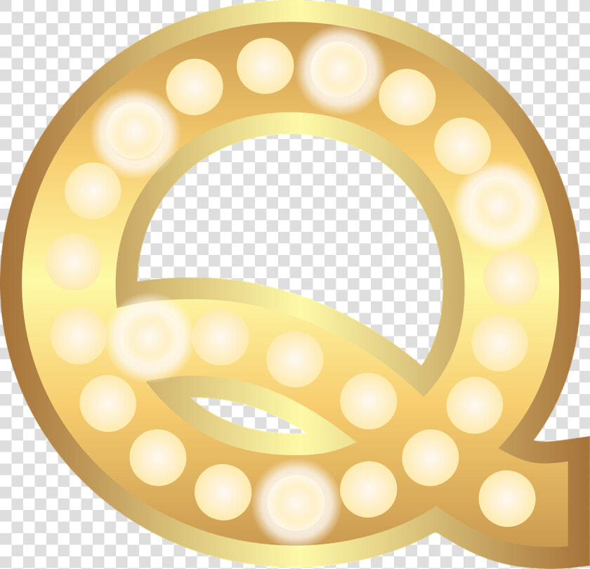 Q Glamour Gold Free Photo   Clipart Png Gold Letter Q  Transparent PngTransparent PNG