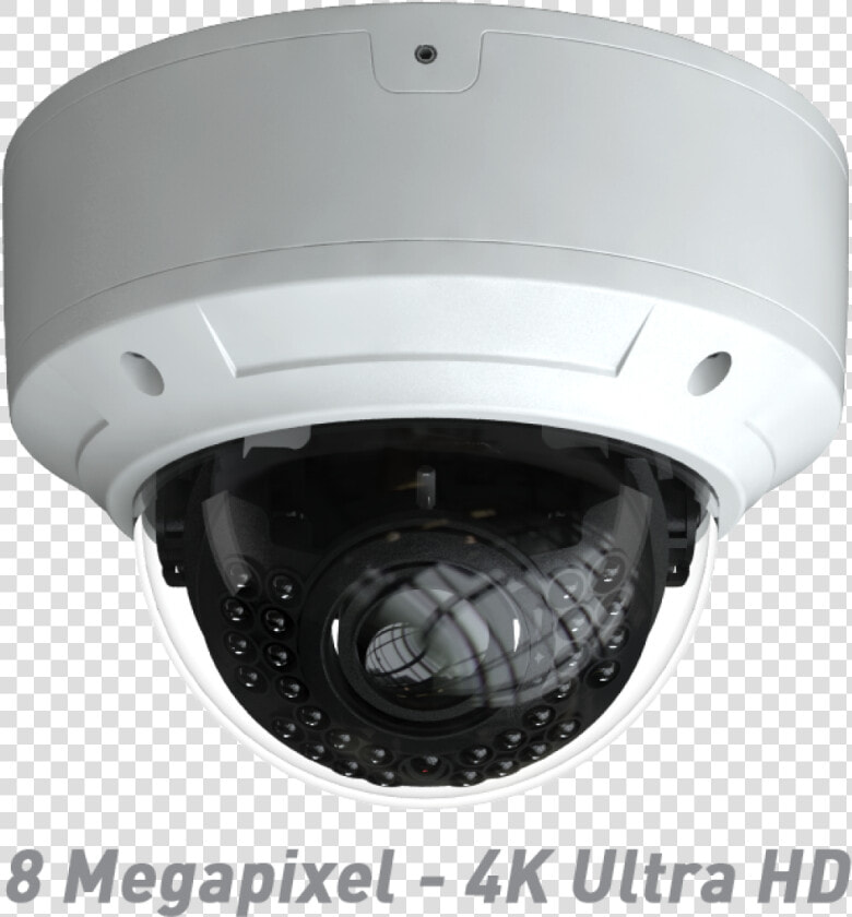 4k Ultra Hd Ir Vandal Dome Ip Camera With Motorized   Hidden Camera  HD Png DownloadTransparent PNG