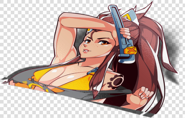 Summer Brigitte Peeker Sticker   Cartoon  HD Png DownloadTransparent PNG