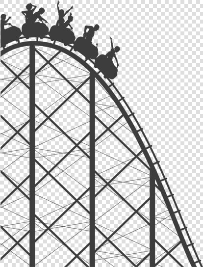 Download Roller Coaster Free Download Png   Roller Coaster Ride Drawing  Transparent PngTransparent PNG