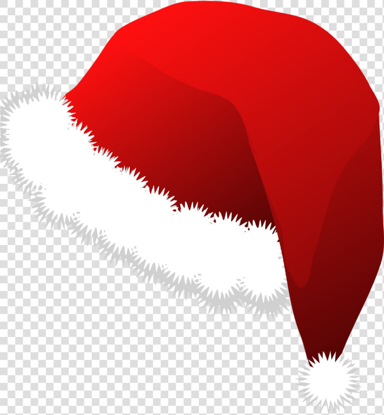 Santa Claus Hat Clipart  Vector Clip Art Online  Royalty   Clip Art Transparent Background Santa Hat  HD Png DownloadTransparent PNG