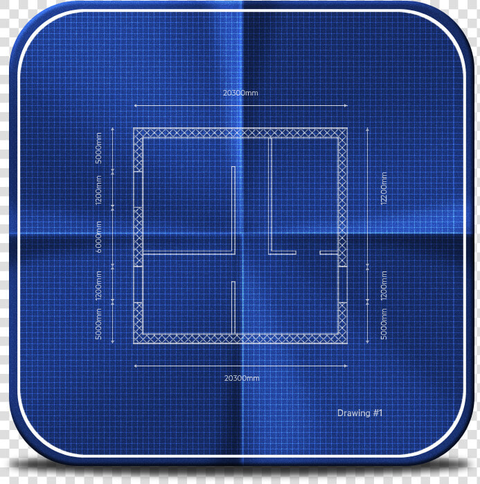 Blueprint Icon   Serving Tray  HD Png DownloadTransparent PNG