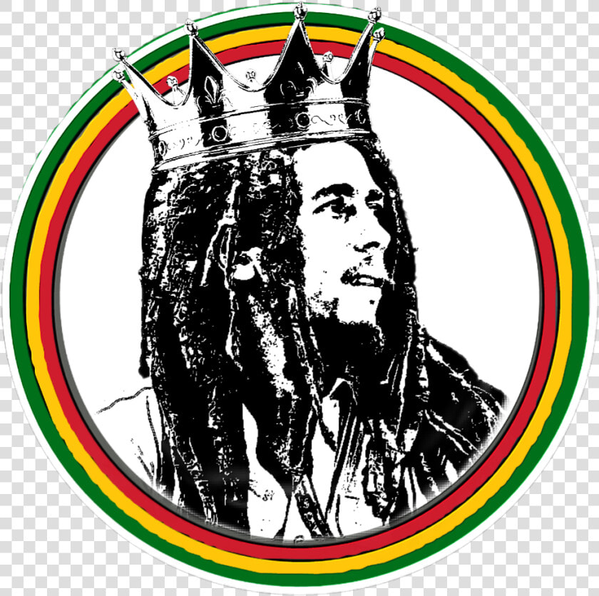 Transparent Bob Marley Clipart   Bob Marley With Crown  HD Png DownloadTransparent PNG