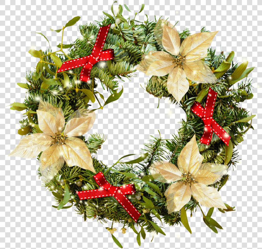 Wreath Crown Christmas Free Frame Clipart   Новогодний Венок Png  Transparent PngTransparent PNG