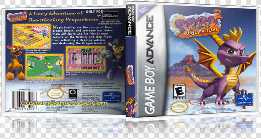 Spyro 2 Season Of Flame   Spyro Season Of Flame Game Boy Advance  HD Png DownloadTransparent PNG