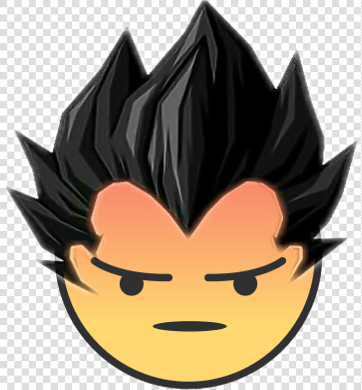 Vegeta Emoji Emojis Emojisticker Enojado Anime Dbz   Vegeta Emoji  HD Png DownloadTransparent PNG