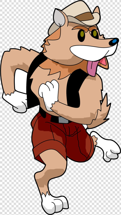 Donnell The Disgusted Dingo   Cartoon  HD Png DownloadTransparent PNG