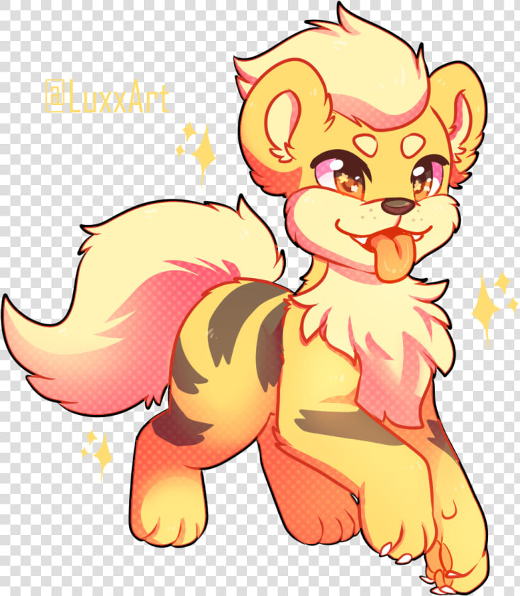 Growlithe Fanart  HD Png DownloadTransparent PNG