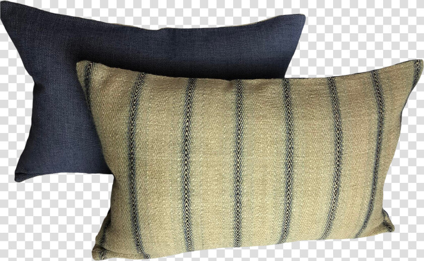 Ralph Lauren Woven Stripe Pillow With 90 10 Down Insert   Cushion  HD Png DownloadTransparent PNG