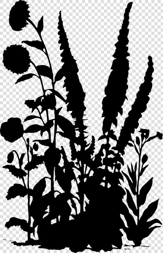 Transparent Flowers Silhouette Png   Transparent Flower Silhouette Png  Png DownloadTransparent PNG