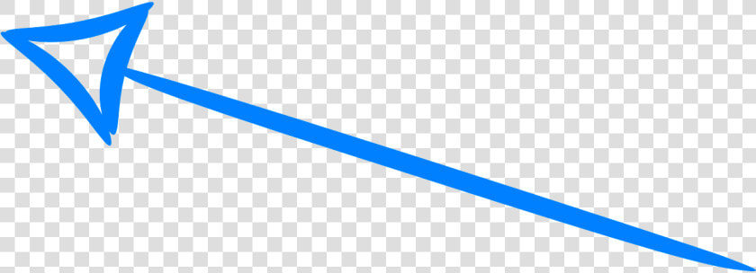 Arrow  Left  Blue  Handdrawn  Pointing  Direction  HD Png DownloadTransparent PNG