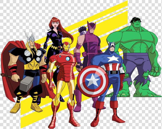 Avengers Cliparts   Hulk Ironman Thor Captain America Png  Transparent PngTransparent PNG