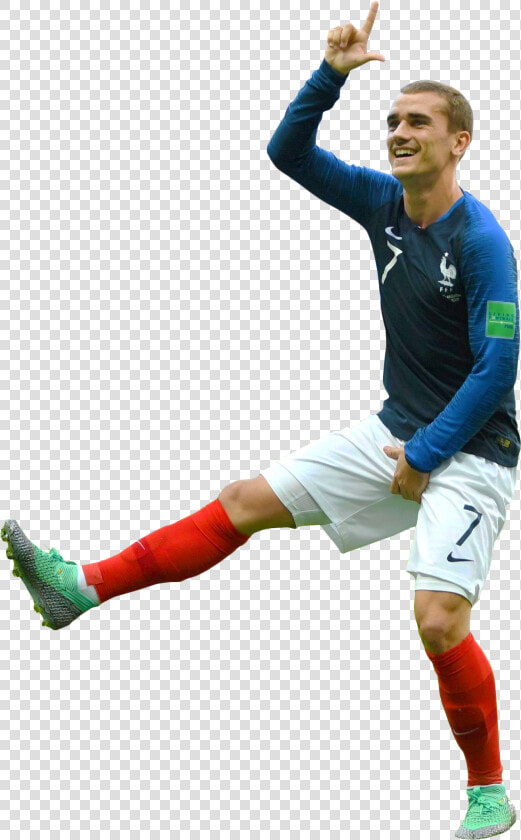 Antoine Griezmann render   Antoine Griezmann France 2018 Png  Transparent PngTransparent PNG