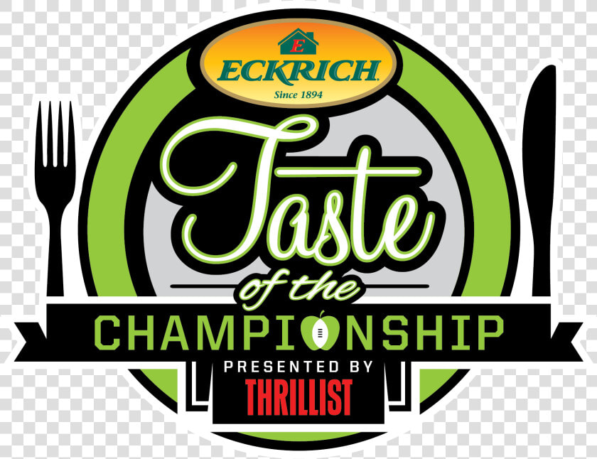 Eckrich Taste Of The Championship Presented By Thrillist   Eckrich  HD Png DownloadTransparent PNG