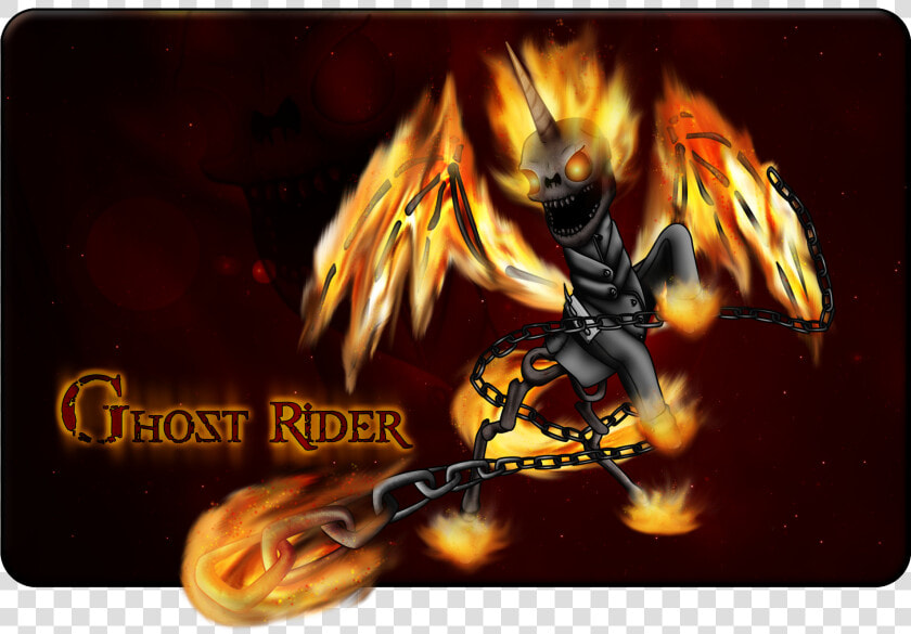 Commission Ghost Rider Poni   Ghost Rider My Little Pony  HD Png DownloadTransparent PNG