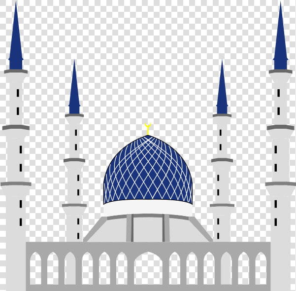 Sultan Salahuddin Abdul Aziz Shah Mosque Vector Image   Masjid Shah Alam Vector  HD Png DownloadTransparent PNG