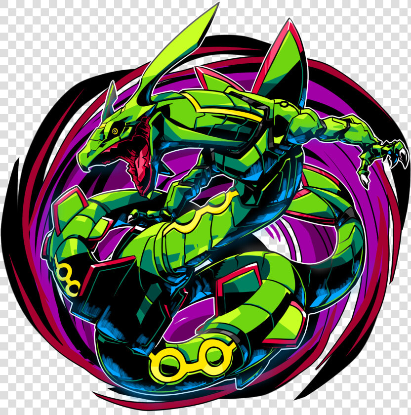 Transparent Rayquaza Png   Pokemon Art Rayquaza  Png DownloadTransparent PNG