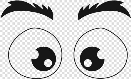 Eyebrow Clipart Yeux   Cartoon  HD Png DownloadTransparent PNG