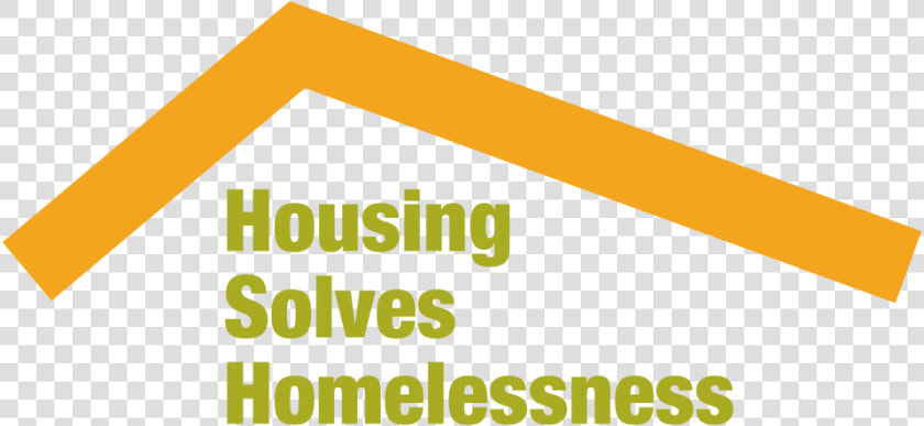 Housing Solves Homelessness Title Graphic   Orange  HD Png DownloadTransparent PNG