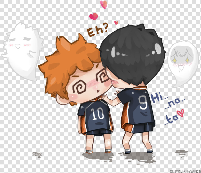 Clipart Volleyball Haikyuu   Hinata Shoyo X Kageyama  HD Png DownloadTransparent PNG