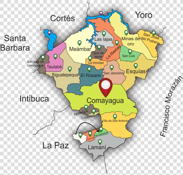 Municipios De Comayagua Honduras  HD Png DownloadTransparent PNG