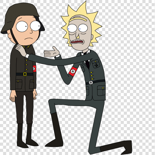 Nazi Rick And Morty  HD Png DownloadTransparent PNG