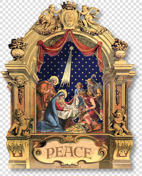 Baroque Nativity Scene  HD Png DownloadTransparent PNG