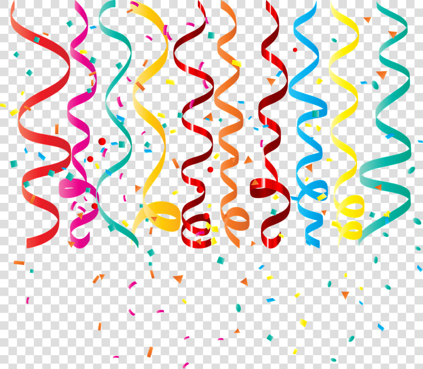 Confete  Curling Fita  Aniversário  Flâmulas   Transparent Background Red Confetti Png  Png DownloadTransparent PNG