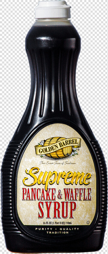 Golden Barrel Supreme Pancake  amp  Waffle Syrup 24 Oz   Golden Barrel Pancake Syrup  HD Png DownloadTransparent PNG