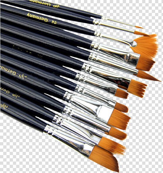 Artist Paint Brush Set Nylon Hair Watercolor Acrylic   Soft Hair Paint Brushes  HD Png DownloadTransparent PNG