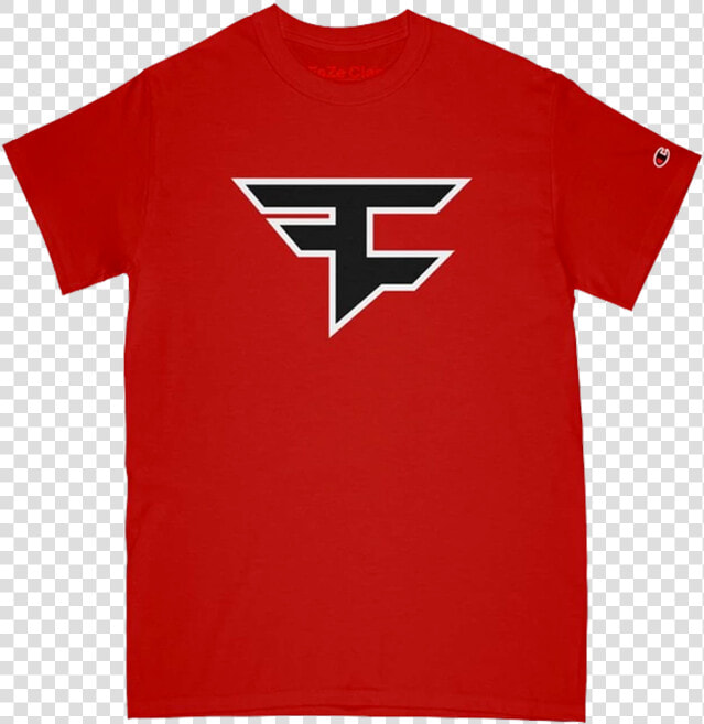 Faze Clan Red T Shirt  HD Png DownloadTransparent PNG