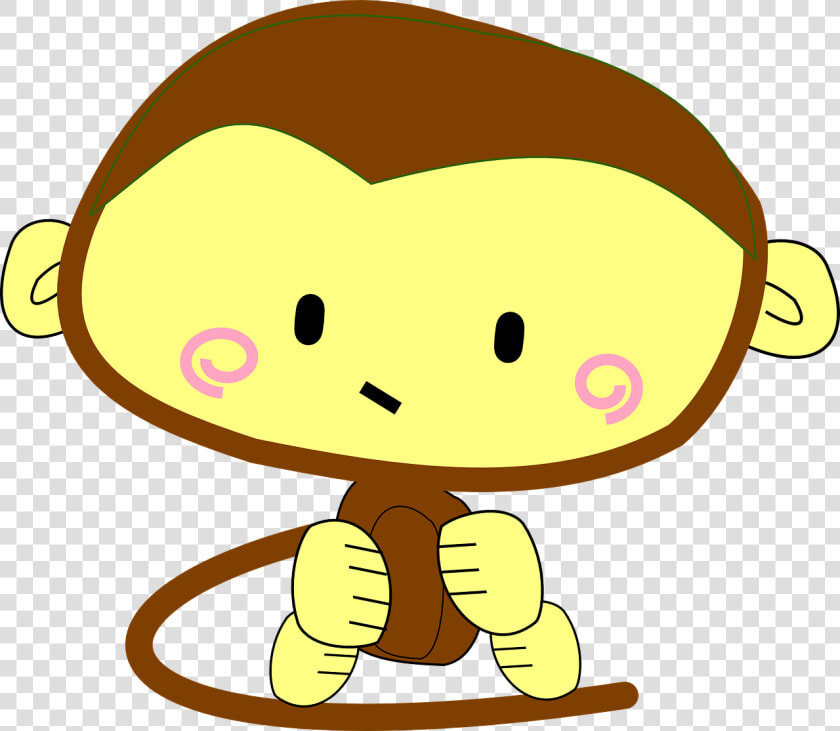 Transparent Funny Monkey Png   Cute Monkey  Png DownloadTransparent PNG