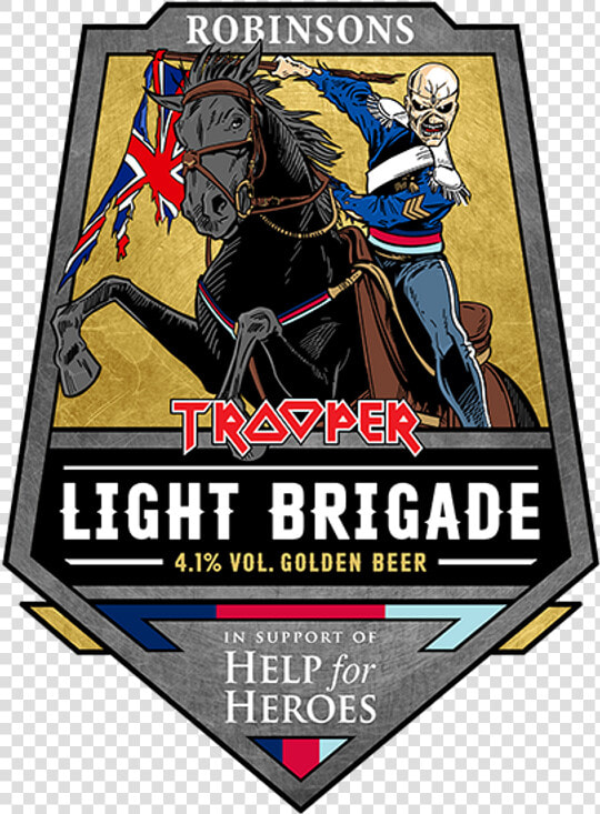 Robinsons Brewery  Iron Maiden And Help For Heroes   Charge Of The Light Brigade Beer  HD Png DownloadTransparent PNG