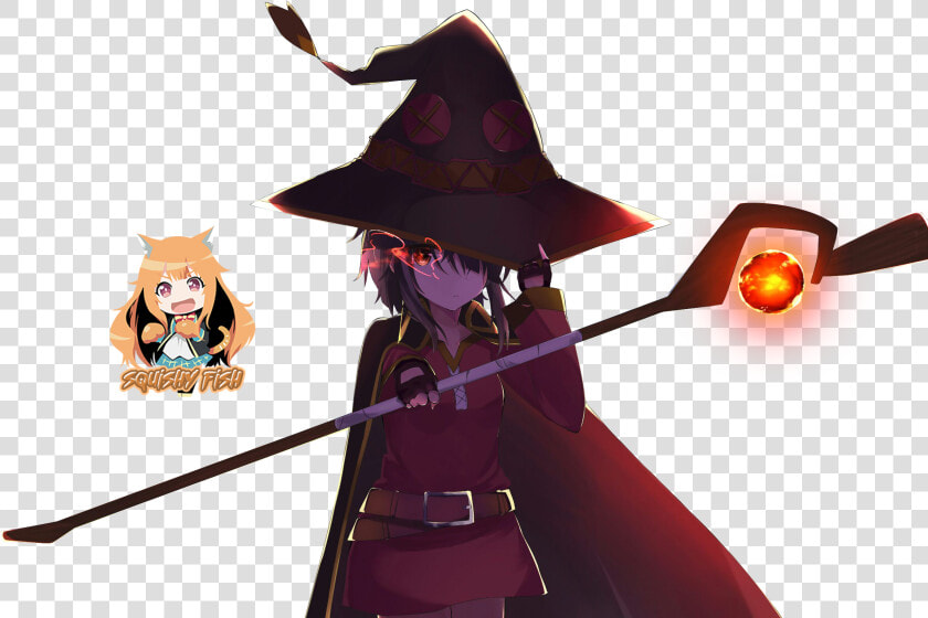 Konosuba God S Blessing On This Wonderful World Hd   Png Render Megumin  Transparent PngTransparent PNG