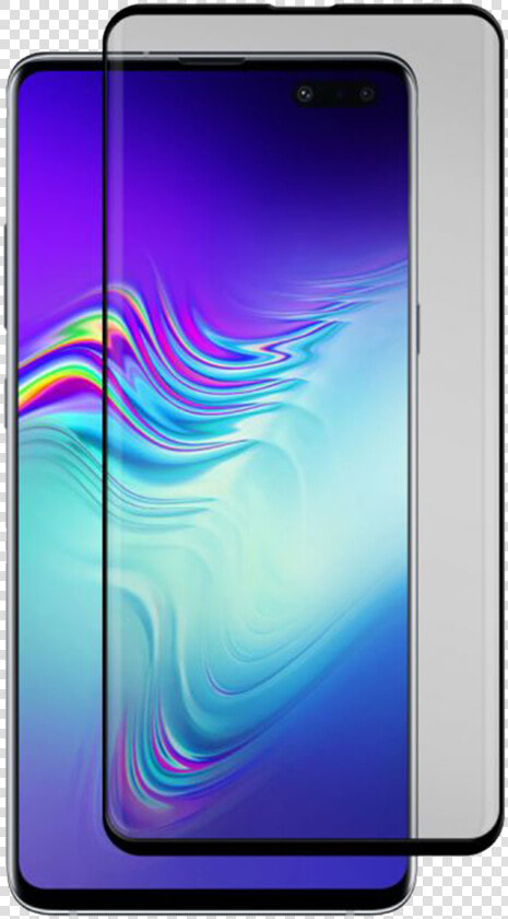 Gadget Guard Black Ice Cornice Flex Glass For Samsung   Samsung Galaxy S10 5g Black  HD Png DownloadTransparent PNG