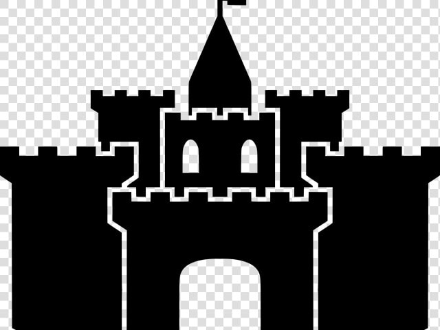 Silhouette Clipart Castle Clip   Castle Silhouette Clip Art  HD Png DownloadTransparent PNG