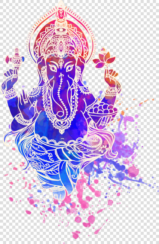 Ganesha Vector Ganesh Visarjan   Ganesh Transparent Background  HD Png DownloadTransparent PNG