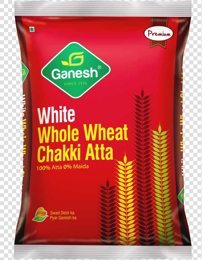 Ganesh Whole Wheat Chakki Atta  HD Png DownloadTransparent PNG