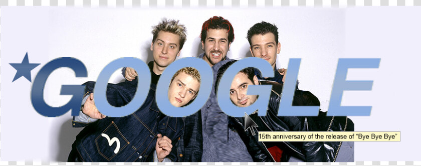 Nsync Google Doodle   Crew  HD Png DownloadTransparent PNG