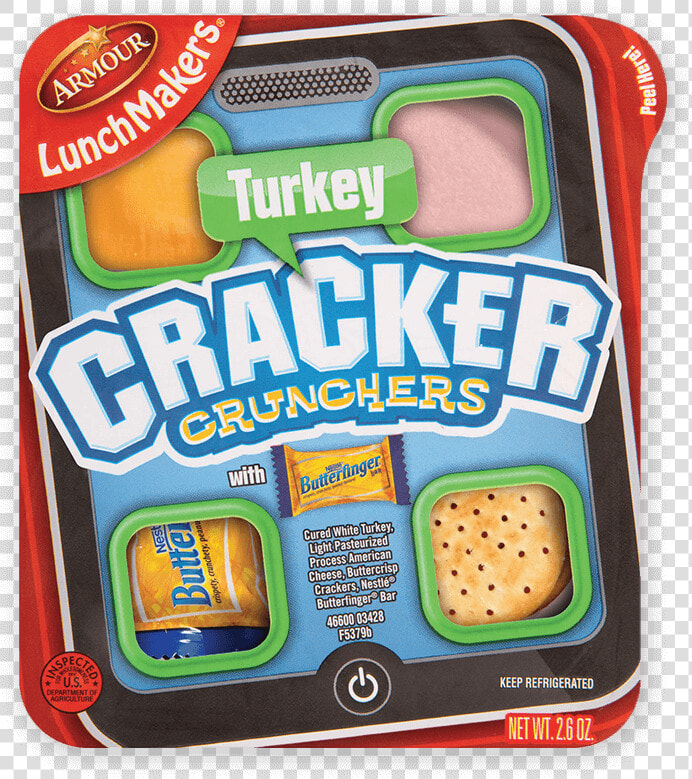 Armour Turkey Cracker   Armour Lunchmakers Ham  HD Png DownloadTransparent PNG