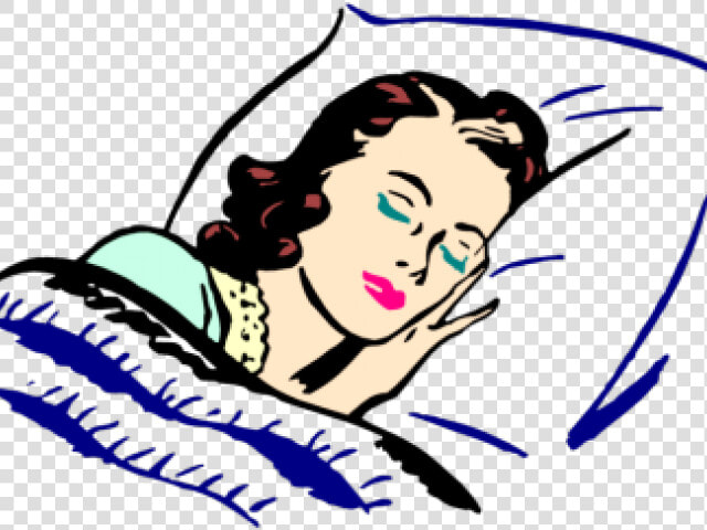 Sleep Clipart Rest   Woman Sleeping Clipart  HD Png DownloadTransparent PNG