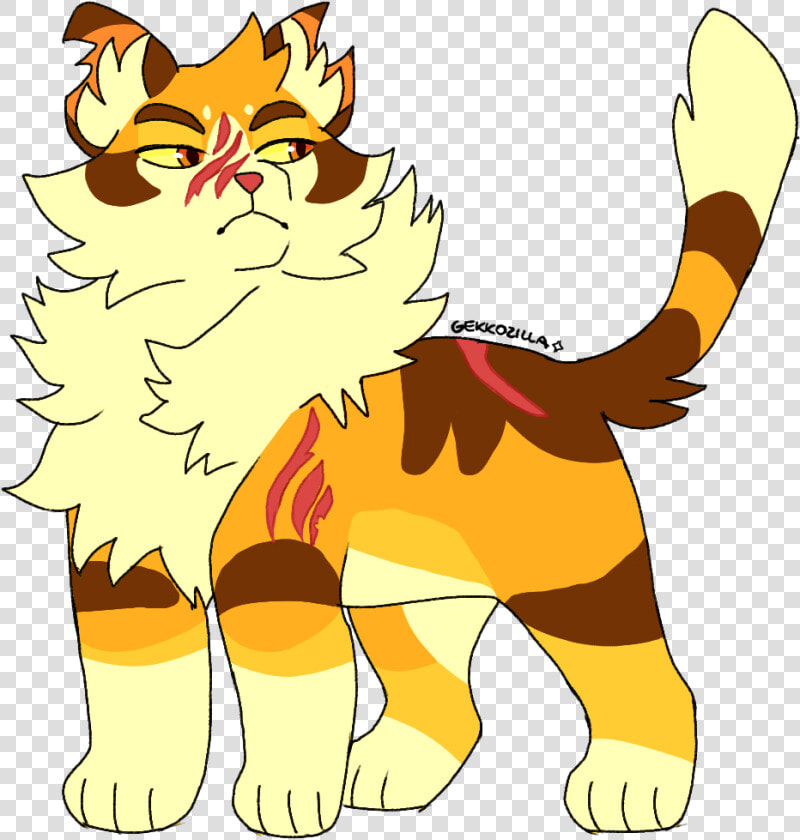 Warrior Cats Lions Roar Clipart   Png Download   Warrior Cats Designs Gekkozilla  Transparent PngTransparent PNG