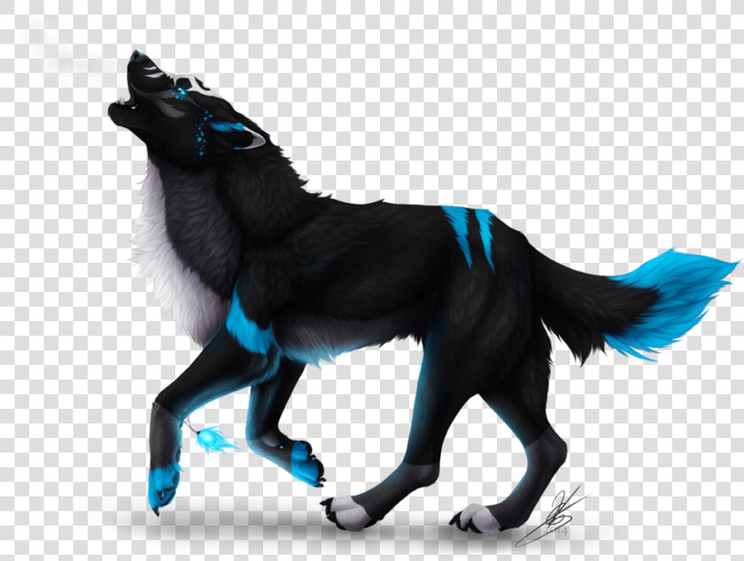 Fantasy Wolf  Fantasy Art  Anime Wolf  Cartoon Wolf    Anime Wolf Transparent Background  HD Png DownloadTransparent PNG